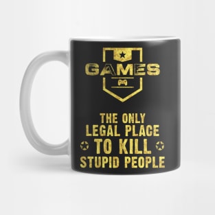 ✪ GAMES are Super AWESOME ✪ Mug